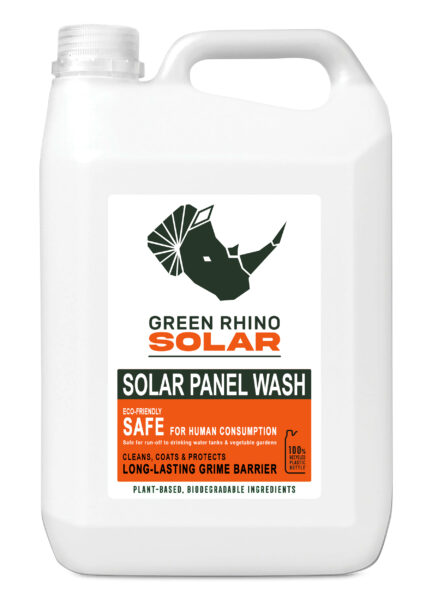 Green Rhino Solar Panel Cleaning Solution