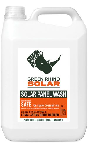 Green Rhino Solar Panel Cleaning Solution